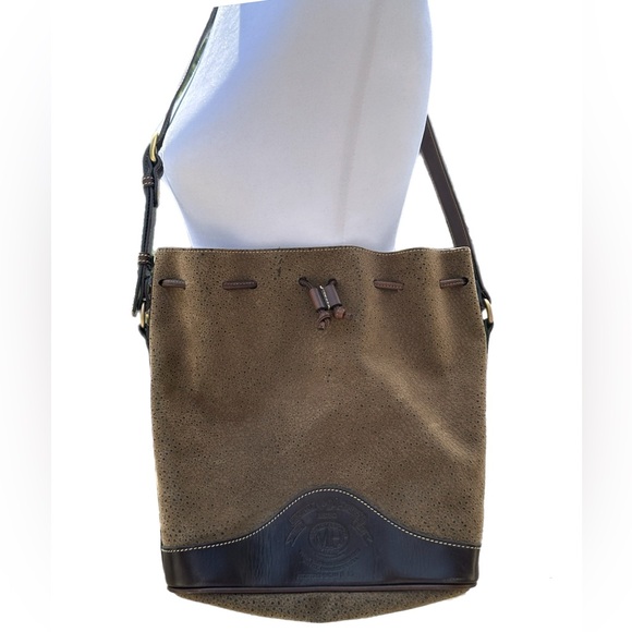 The Original No. 94 Ghurka Marley Hodgson BistroBucket handbag and zipper bag.